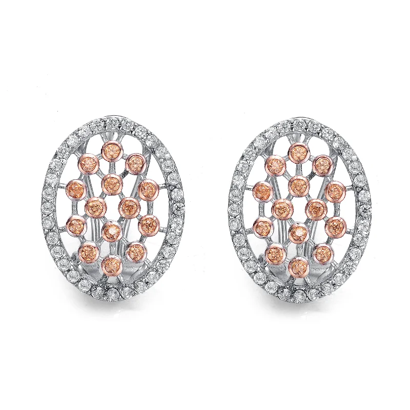 Estelle Oval Shape Earrings