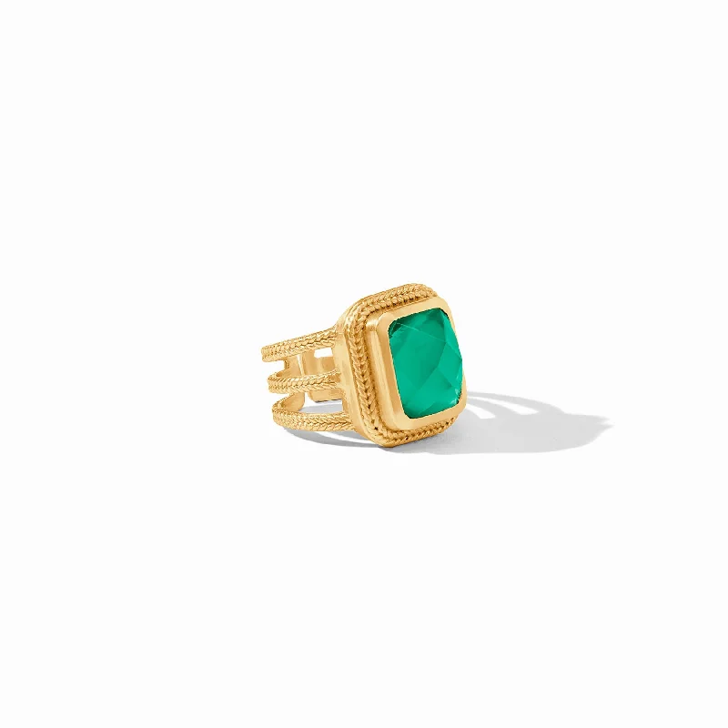 Hand-polished rings-Cheval Statement Ring